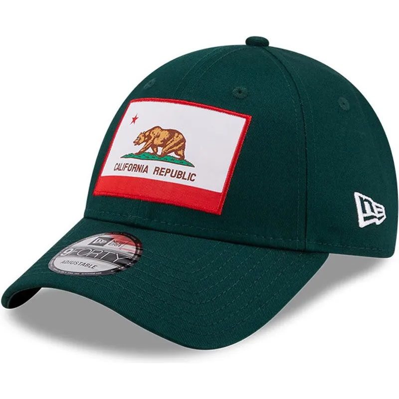 cepice-zaoblena-zelena-nastavitelny-9forty-us-state-california-republic-new-era