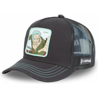 schwarze-trucker-kappe-roronoa-zoro-zor2-one-piece-von-capslab