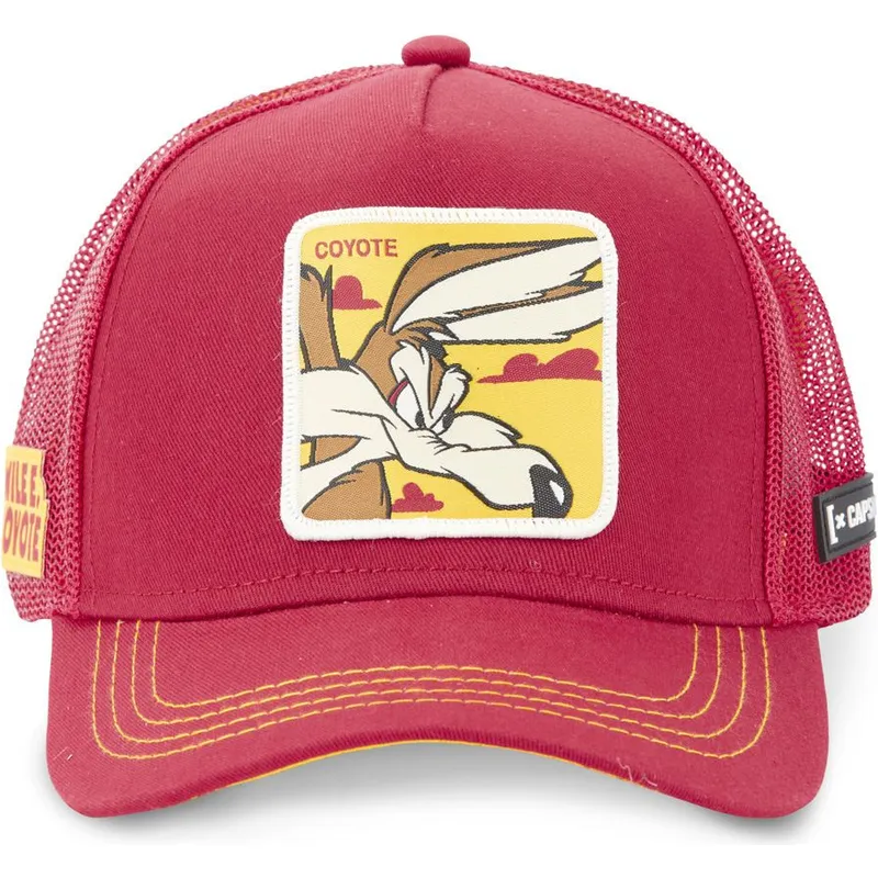 cepice-zaoblena-cervena-snapback-loo5-coy1-kojot-looney-tunes-capslab