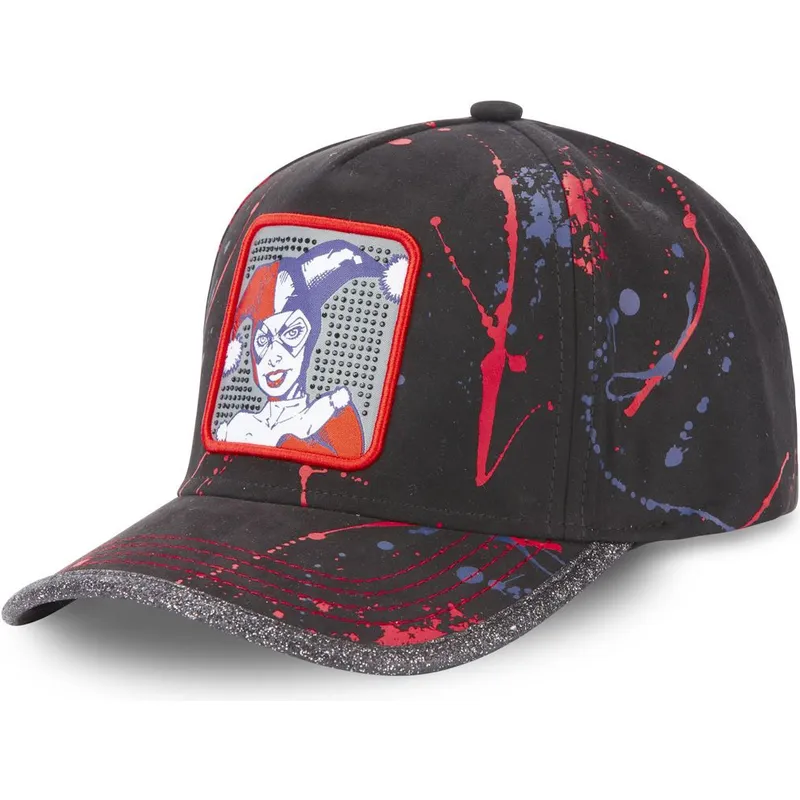 cepice-zaoblena-cerna-nastavitelny-tag-har-harley-quinn-dc-comics-capslab