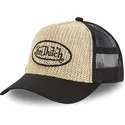 brun-och-svart-truckerkeps-paille-fran-von-dutch