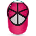 verstellbare-rosa-9forty-polartec-kappe-mit-gebogenem-schirm-von-new-era