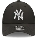 new-era-mlb-new-york-yankees-9forty-sports-clip-verstellbare-schwarze-kappe-mit-gebogenem-schirm