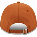 verstellbare-braune-curved-cap-9forty-league-essential-der-los-angeles-dodgers-mlb-von-new-era
