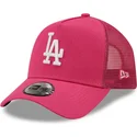 cepice-zaoblena-ruzova-snapback-a-frame-tonal-mesh-los-angeles-dodgers-mlb-new-era