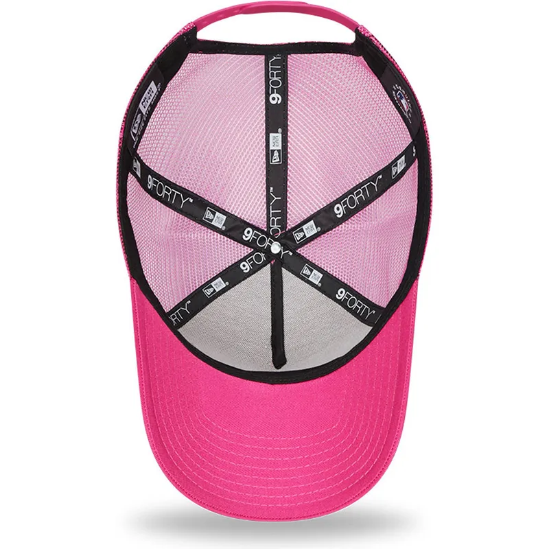cepice-zaoblena-ruzova-snapback-a-frame-tonal-mesh-los-angeles-dodgers-mlb-new-era
