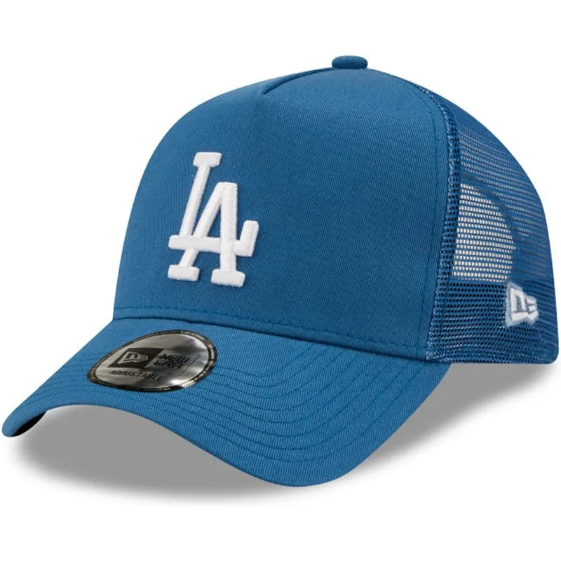 cepice-zaoblena-modra-snapback-a-frame-tonal-mesh-los-angeles-dodgers-mlb-new-era