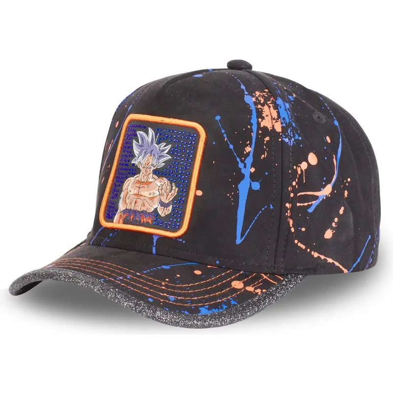 cepice-zaoblena-cerna-nastavitelny-ultra-instinct-tag-gok2-son-goku-dragon-ball-capslab