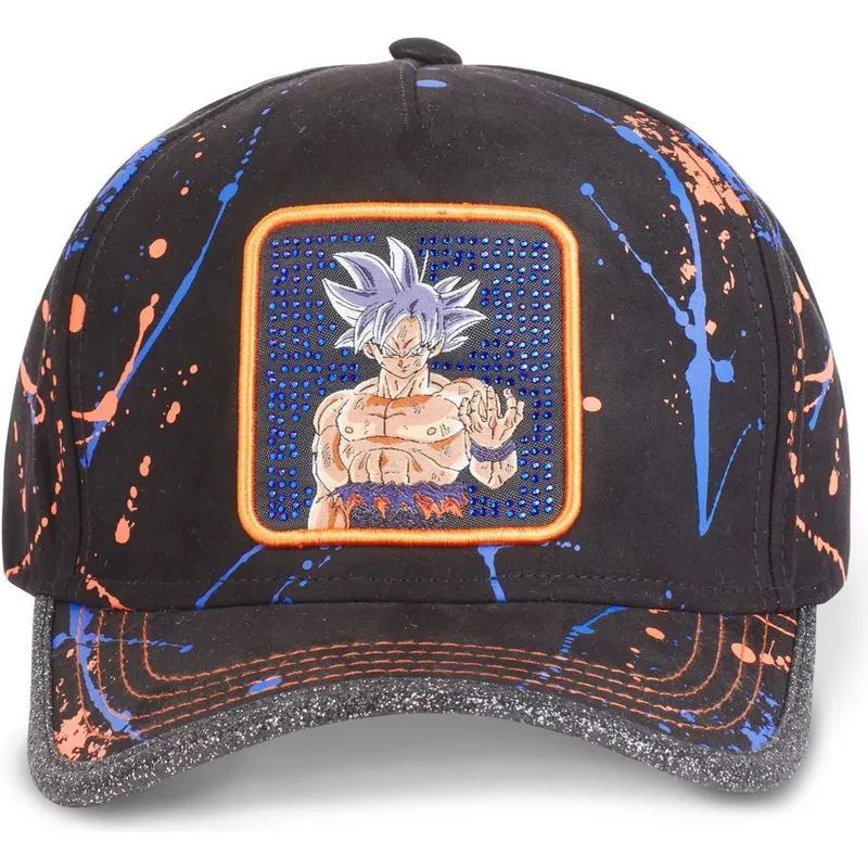 cepice-zaoblena-cerna-nastavitelny-ultra-instinct-tag-gok2-son-goku-dragon-ball-capslab
