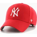 cepice-zaoblena-cervena-snapback-mvp-new-york-yankees-mlb-47-brand