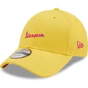 cepice-zaoblena-zluta-nastavitelny-9forty-essential-vespa-piaggio-new-era