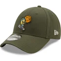 cepice-zaoblena-zelena-nastavitelny-9forty-character-sports-piolin-looney-tunes-new-era