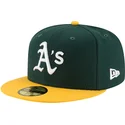 cepice-rovna-zelena-prilehava-59fifty-ac-perf-oakland-athletics-mlb-new-era