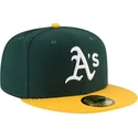 cap-rovna-green-ajustada-59fifty-ac-perf-oakland-athletics-mlb-new-era