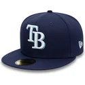 cepice-rovna-namornicka-modra-prilehava-59fifty-ac-perf-tampa-bay-rays-mlb-new-era
