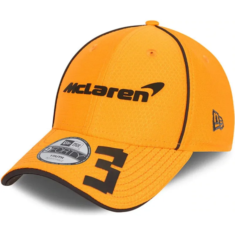 cepice-zaoblena-oranzova-snapback-pro-deti-9forty-daniel-ricciardo-mclaren-racing-formula-1-new-era