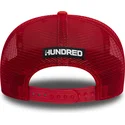 rote-trucker-kappe-9fifty-stretch-snap-all-over-print-von-welsh-fire-the-hundred-von-new-era