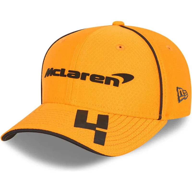 cepice-zaoblena-oranzova-snapback-pro-deti-9fifty-stretch-snap-lando-norris-mclaren-racing-formula-1-new-era