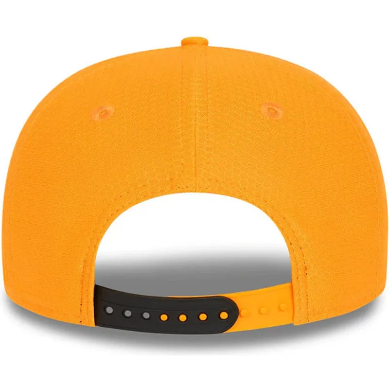 cepice-zaoblena-oranzova-snapback-pro-deti-9fifty-stretch-snap-lando-norris-mclaren-racing-formula-1-new-era
