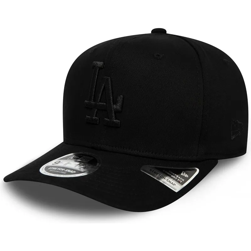 cepice-zaoblena-cerna-snapback-9fifty-stretch-snap-tonal-los-angeles-dodgers-mlb-new-era