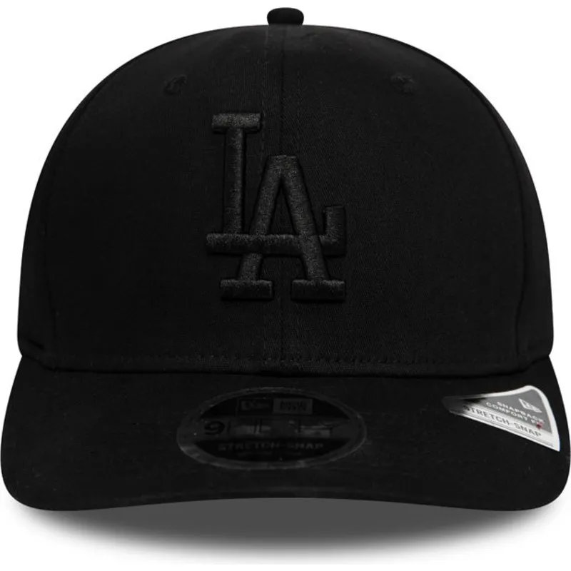 cepice-zaoblena-cerna-snapback-9fifty-stretch-snap-tonal-los-angeles-dodgers-mlb-new-era
