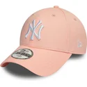 cepice-zaoblena-ruzova-nastavitelny-pro-deti-9forty-league-essential-new-york-yankees-mlb-new-era