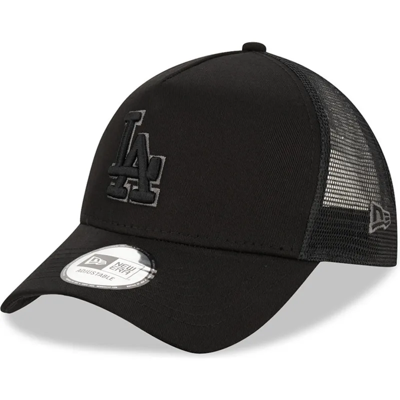 cepice-zaoblena-zadne-zvire-cerna-snapback-9forty-a-frame-los-angeles-dodgers-mlb-new-era