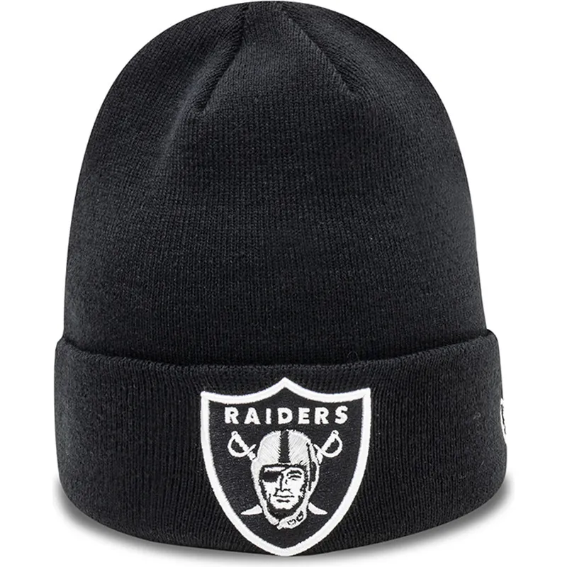 cepice-cerna-essential-cuff-las-vegas-raiders-nfl-new-era