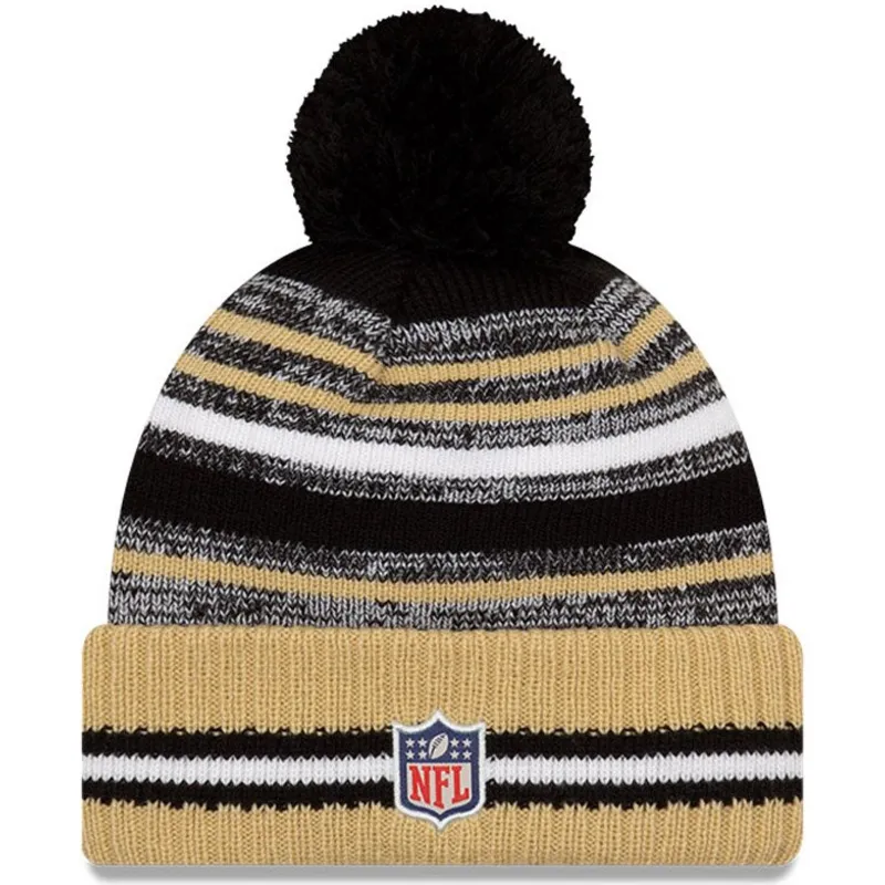 cepice-hneda-sport-sideline-new-orleans-saints-nfl-new-era