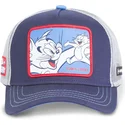 capslab-looney-tunes-tom-und-jerry-taj1-dunkelblaue-trucker-kappe