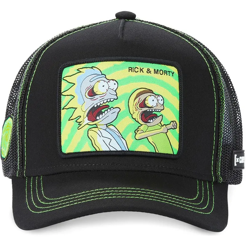 cepice-zaoblena-cerna-snapback-psy2-rick-a-morty-capslab cepice-zaoblena-cerna-snapback-psy2-rick-a-morty-capslab