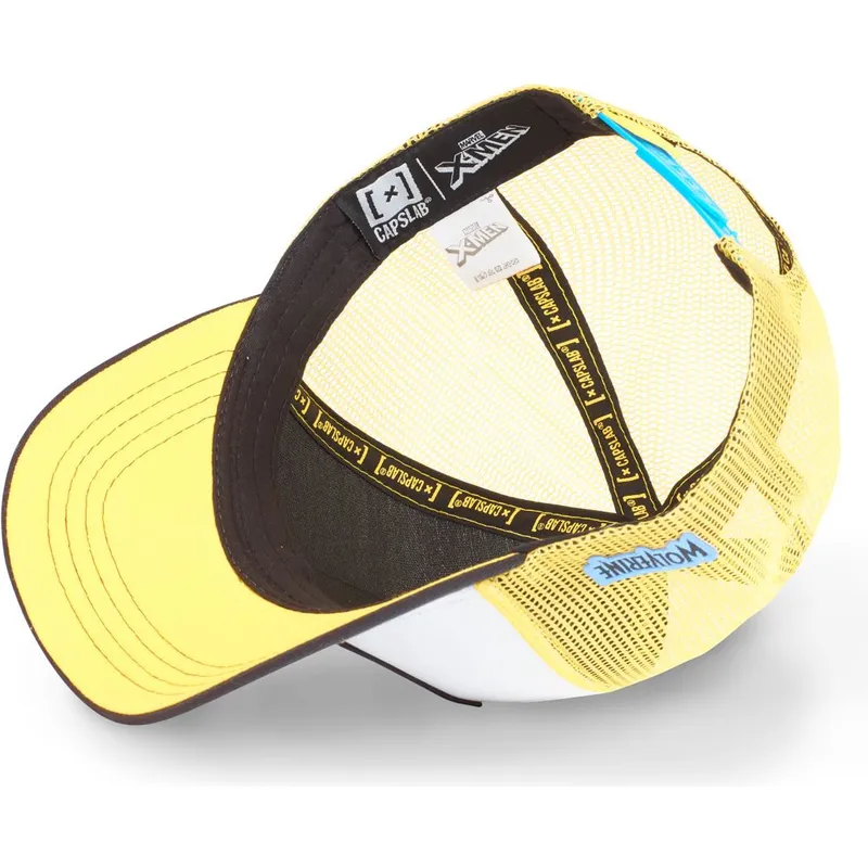 cepice-zaoblena-bila-snapback-wol2-wolverine-marvel-comics-capslab