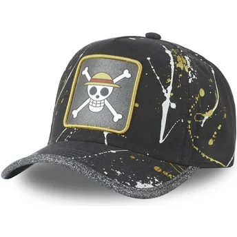 Čepice zaoblená černá nastavitelný TAG LOG1 Slamáci One Piece Capslab