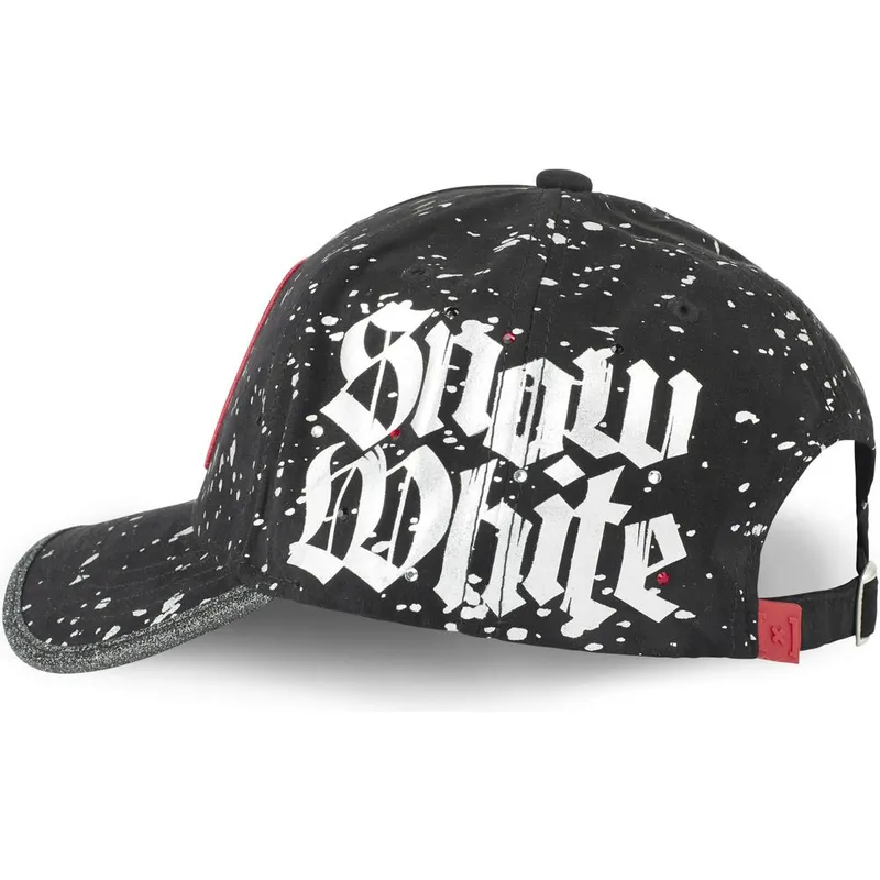 schwarze-verstellbare-curved-cap-schneewittchen-tag-whi-disney-von-capslab