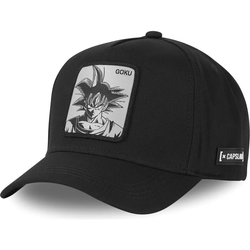cepice-zaoblena-cerna-snapback-gokf-son-goku-dragon-ball-capslab