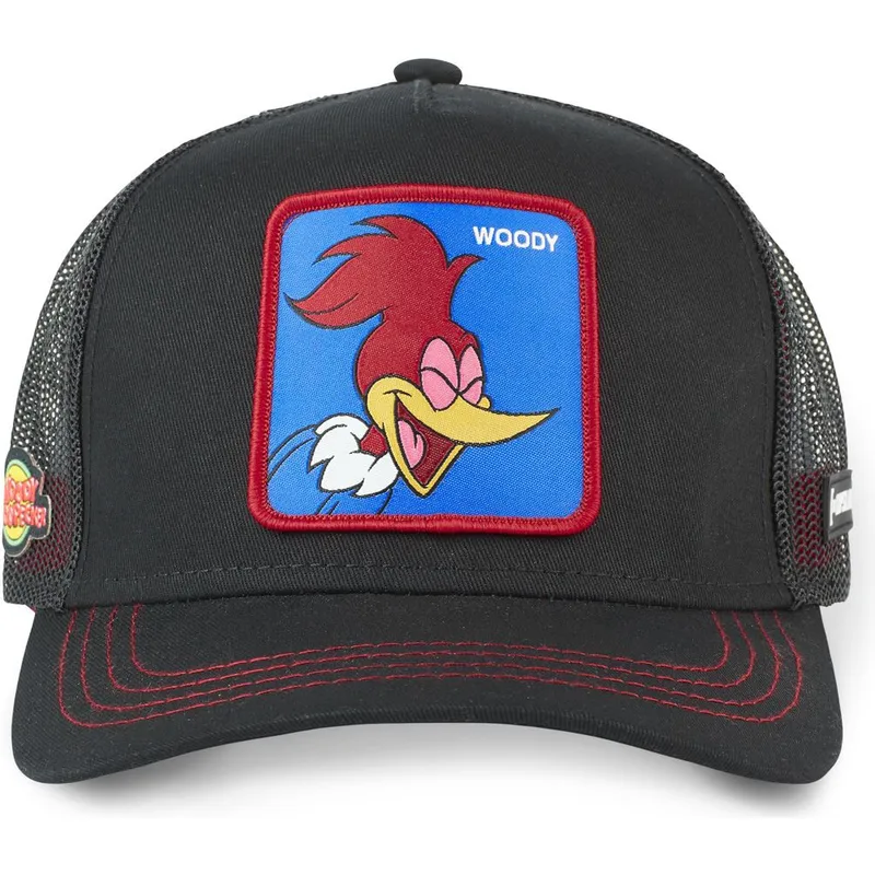 cepice-zaoblena-cerna-snapback-woo2-woody-woodpecker-capslab