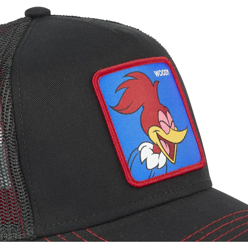 cepice-zaoblena-cerna-snapback-woo2-woody-woodpecker-capslab