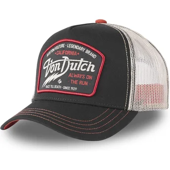 Čepice zaoblená černá snapback THU Von Dutch