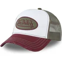 gorra-trucker-blanca-verde-y-roja-sum-sum-de-von-dutch