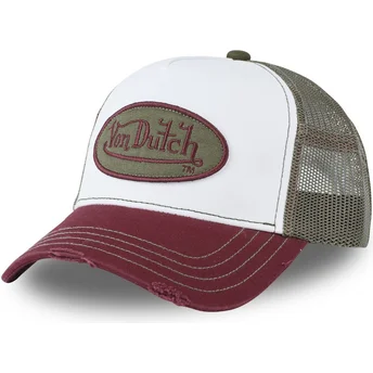 Čepice zaoblená žádné zvíře bílá snapback , SUM SUM Von Dutch