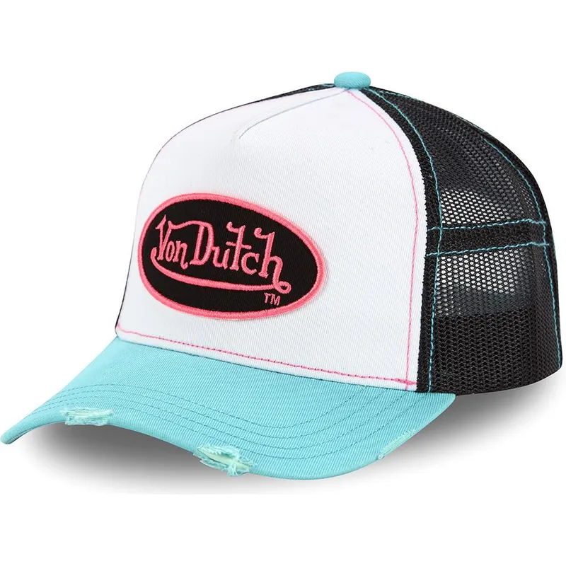 cepice-zaoblena-zadne-zvire-bila-snapback-sum-pnk-von-dutch