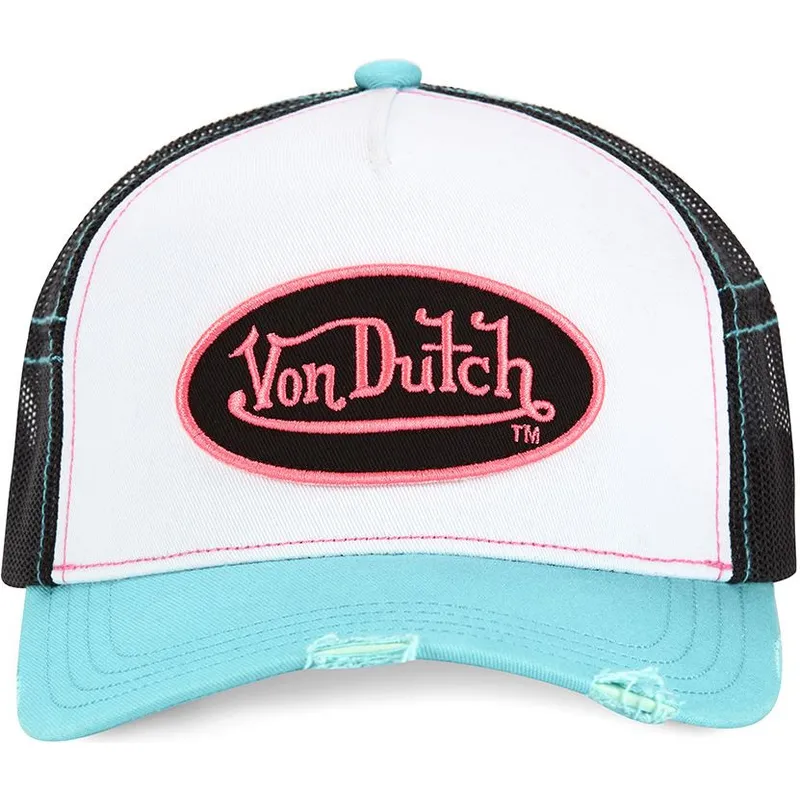 cepice-zaoblena-zadne-zvire-bila-snapback-sum-pnk-von-dutch