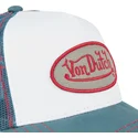 cap-zaoblena-white-snapback-von-dutch