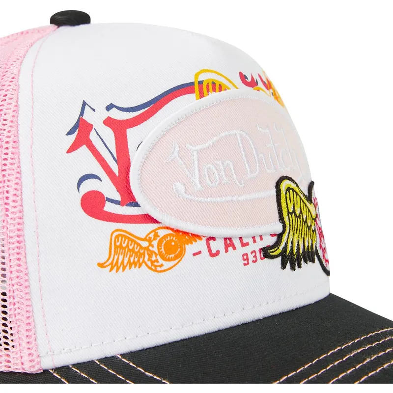 cepice-zaoblena-ruzova-snapback-pat-pin-von-dutch cepice-zaoblena-ruzova-snapback-pat-pin-von-dutch