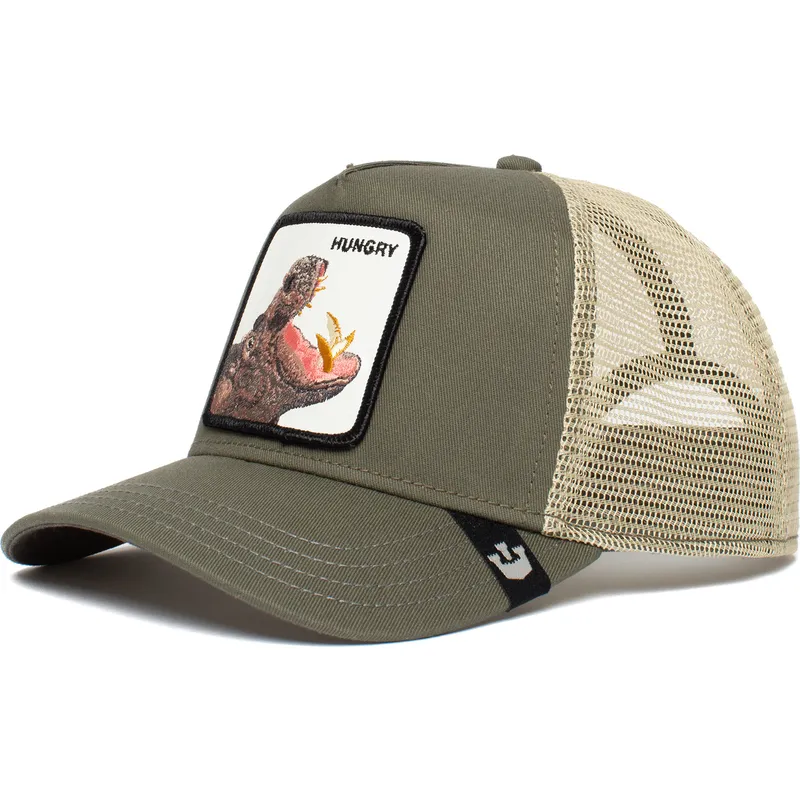 cepice-zaoblena-zelena-snapback-hungry-hippo-hooray-the-farm-goorin-bros