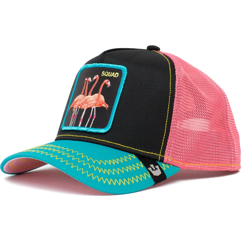 cepice-zaoblena-cerna-snapback-rosa-squad-flamingoals-the-farm-goorin-bros