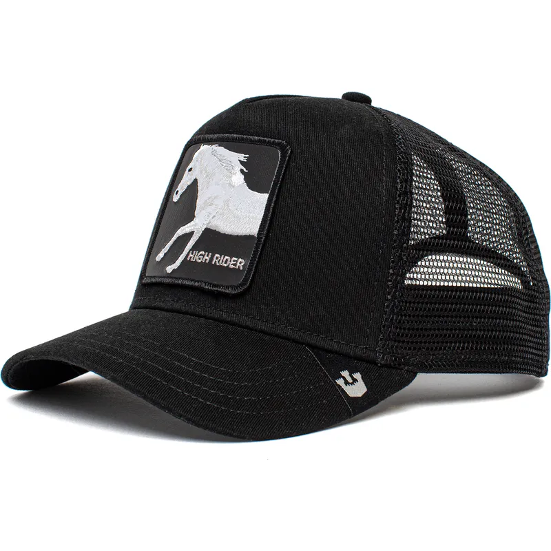 cepice-zaoblena-cerna-snapback-high-rider-ride-high-the-farm-goorin-bros cepice-zaoblena-cerna-snapback-high-rider-ride-high-the-farm-goorin-bros
