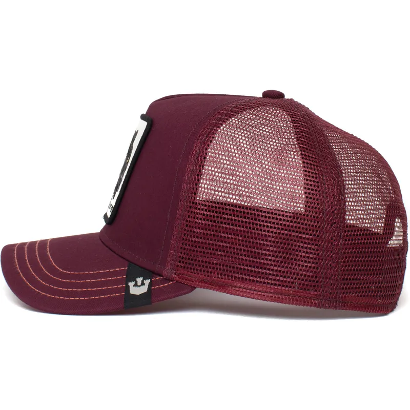 cepice-zaoblena-cervena-snapback-the-panther-the-farm-goorin-bros