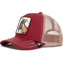 rote-und-weisse-trucker-kappe-ziege-goat-the-goat-the-farm-von-goorin-bros