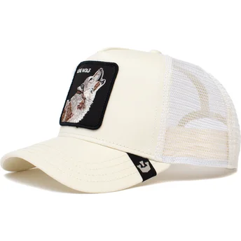 cepice-zaoblena-bila-snapback-the-lone-wolf-solitario-the-farm-goorin-bros
